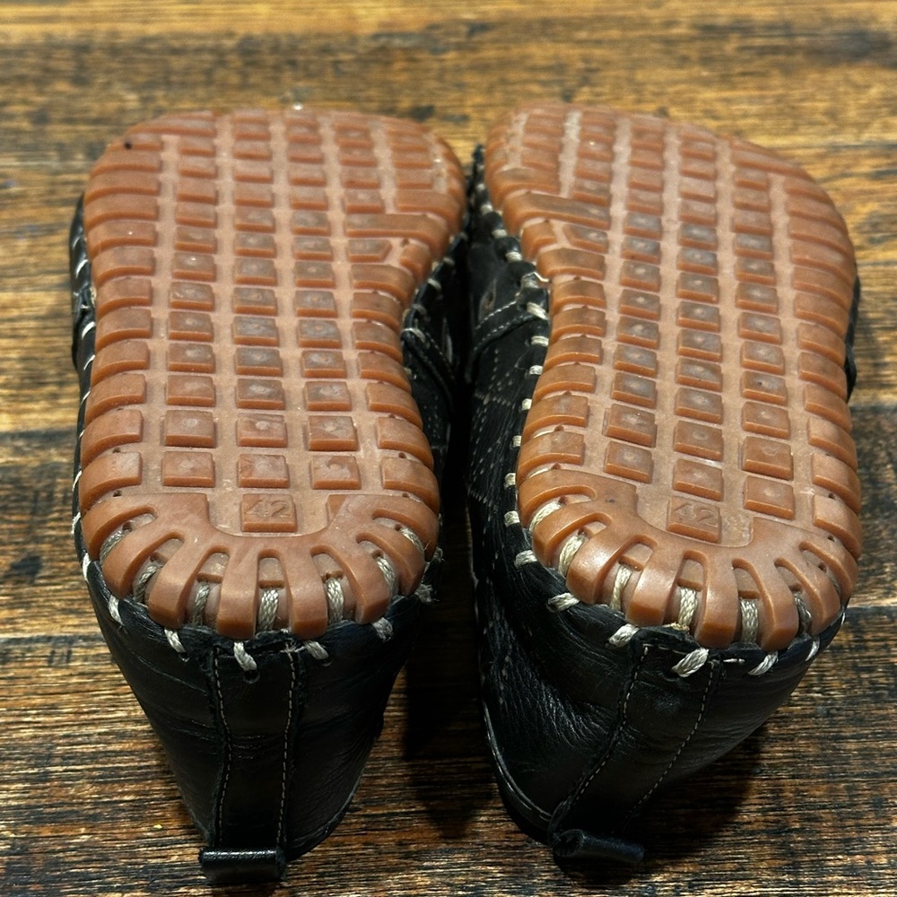 Spring Step Fusaro Black Leather Loafers Women’s Size US 10.5 EU 42 - Picture 9 of 12